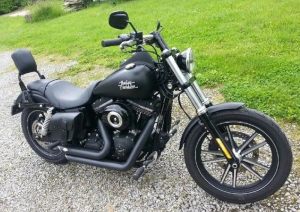 Sacoche Myleatherbikes Harley Dyna Street Bob_76